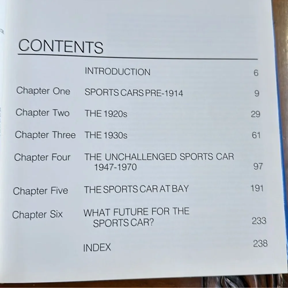 SPORTS CARS HISTORY AND DEVELOPMENT a Coffee Table Book BY GN Georgano